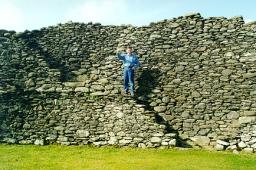 Lindsay @ the Staigue Fort